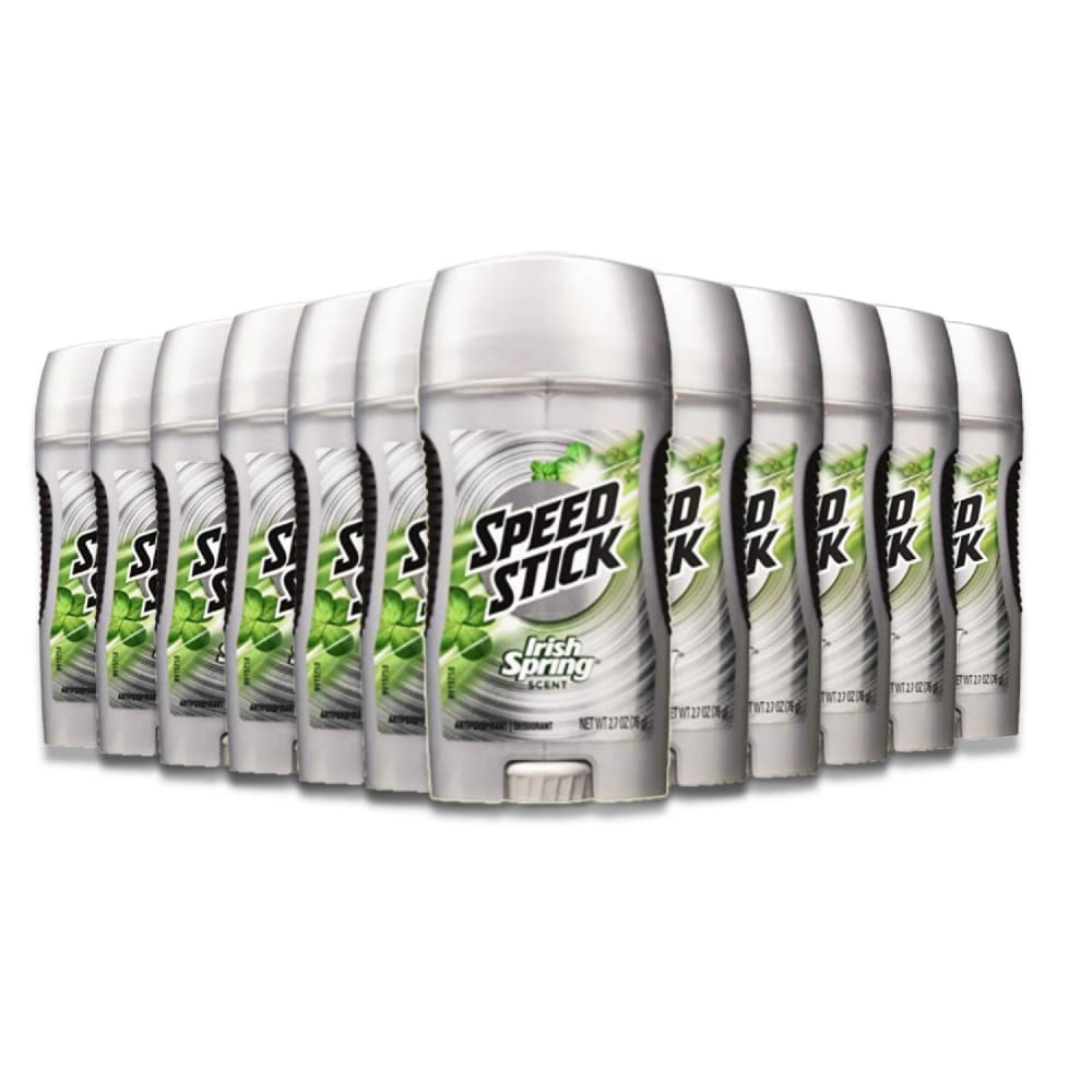 Speed Stick Containers Speed Stick Antiperspirant Deodorant, Original Irish Spring - 2.7 oz ...