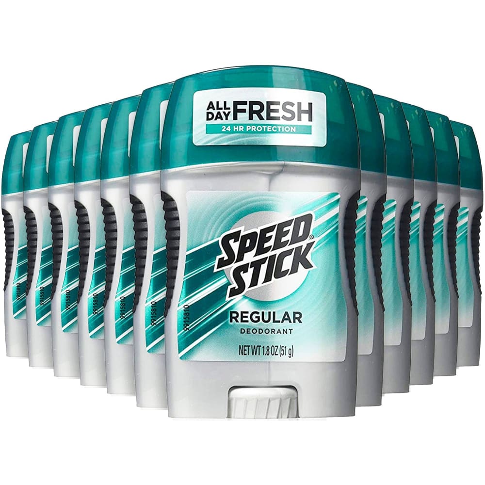 Speed Stick Deodorant Regular Light Bulk - 1.8 oz - 12 Pack - Solid - speed stick