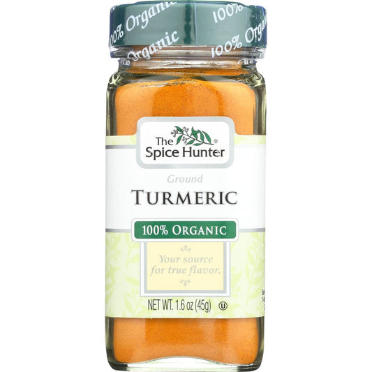 SPICE HUNTER: Organic Ground Turmeric Seasoning 1.6 oz (Pack of 4) - Grocery > Natural Snacks > Snacks - SPICE HUNTER