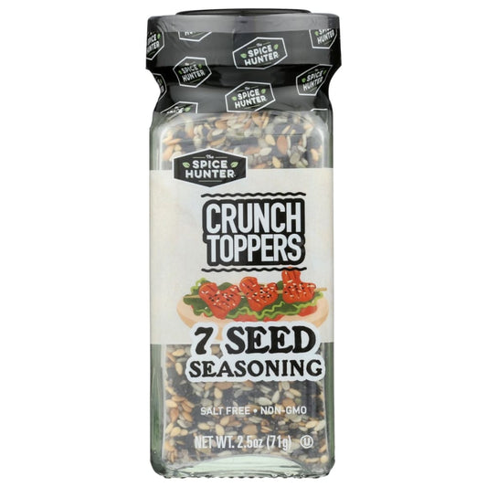 SPICE HUNTER: Ssnng 7 Seed Crunch 2.5 OZ (Pack of 4) - Grocery > Cooking & Baking > Extracts Herbs & Spices - SPICE HUNTER