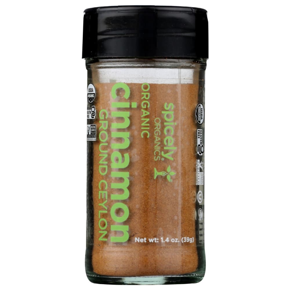 SPICELY ORGANICS: Organic Cinnamon Ceylon - Ground 1.4 OZ (Pack of 3) - SPICELY ORGANICS