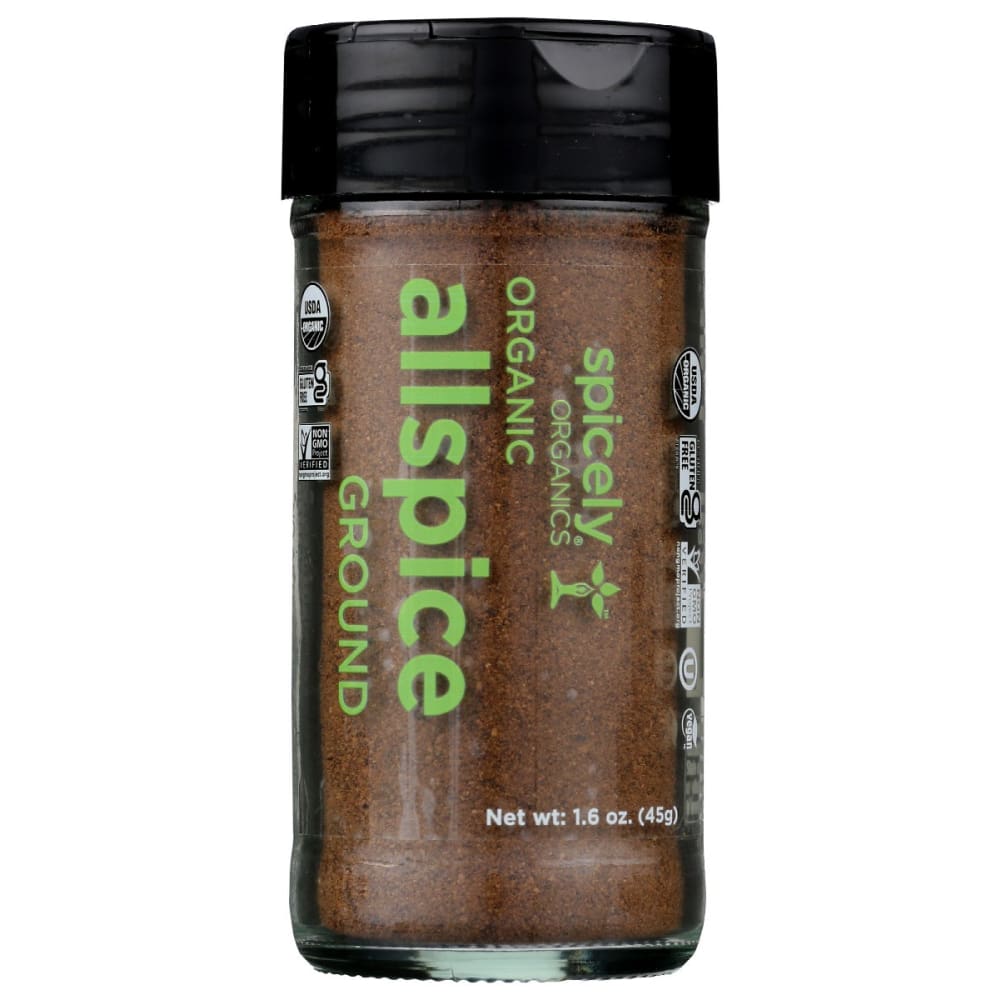 SPICELY ORGANICS: Spice Allspice Ground Jar 1.6 oz (Pack of 4) - SPICELY ORGANICS
