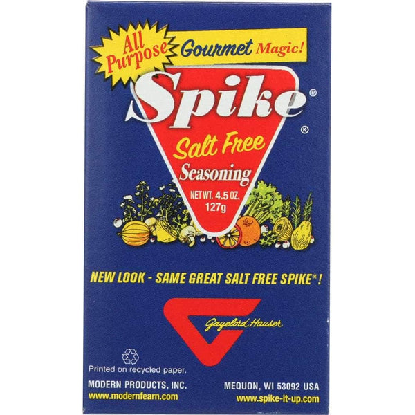 Spike Seasoning Spike Natural Seasoning, 4.5 oz (Case of 3)