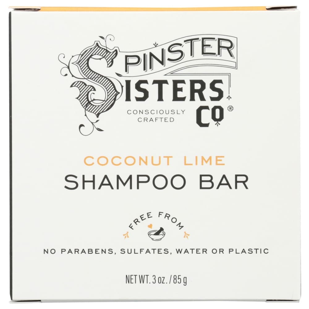 SPINSTER SISTERS CO: Coconut Lime Shampoo Bar 3 oz (Pack of 2) - Beauty & Body Care > Hair Care > Shampoo & Shampoo Combinations - Spinster