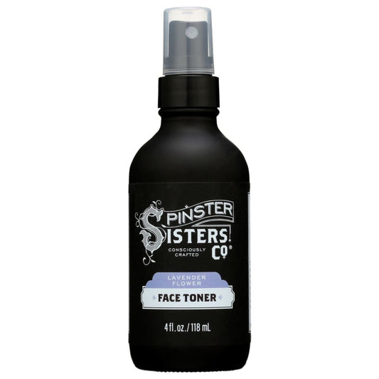 SPINSTER SISTERS CO: Lavender Flower Toner 4 fo - Beauty & Body Care > Skin Care > Facial Mists & Toners & Astringents - SPINSTER SISTERS