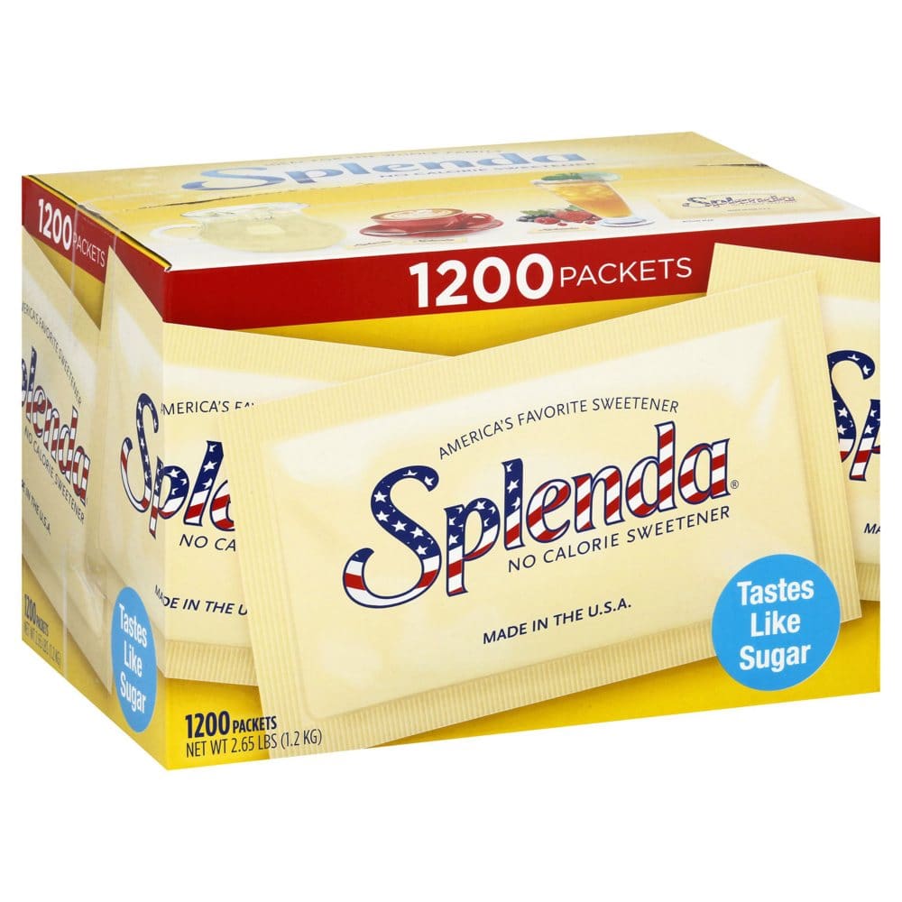 SPLENDA No-Calorie Sweetener Packets (1,200 ct.) - Portion Packs - ShelHealth