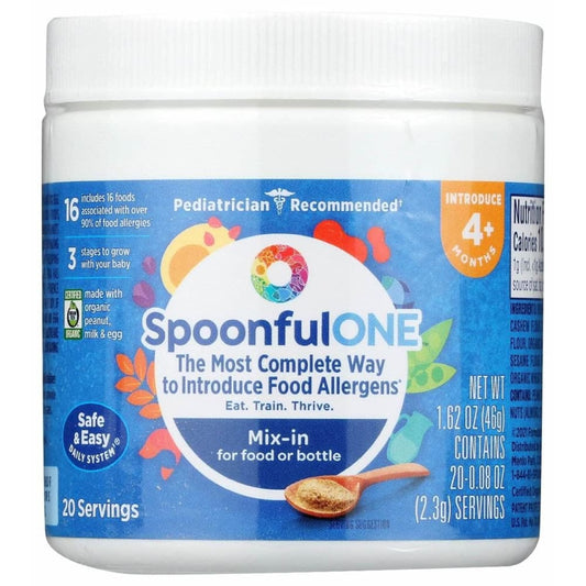 SPOONFUL ONE Spoonful One Mix Daily Allergen 20 Servings, 1.62 Oz