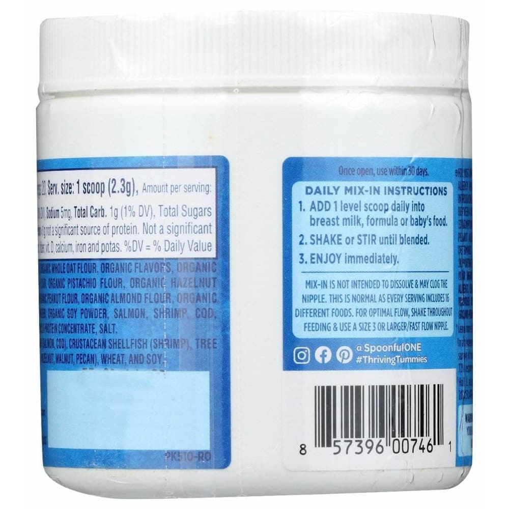 SPOONFUL ONE Spoonful One Mix Daily Allergen 20 Servings, 1.62 Oz