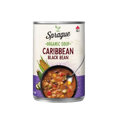 SPRAGUE: Organic Caribbean Black Bean Soup 15 oz (Pack of 5) - Grocery > Soups & Stocks - SPRAGUE