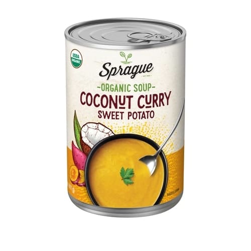 SPRAGUE: Organic Soup Sweet Potato Coconut Curry 14.5 oz (Pack of 5) - Grocery > Soups & Stocks - SPRAGUE