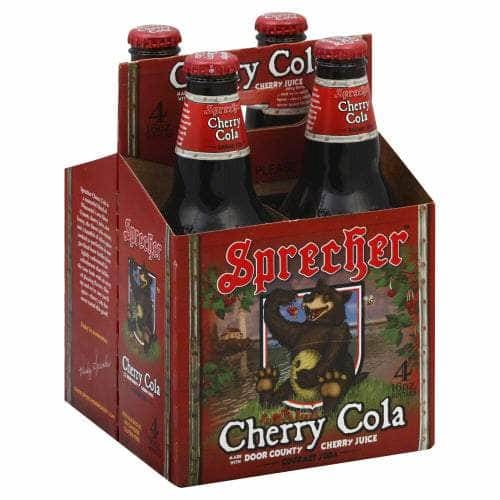 SPRECHER SPRECHER Cherry Cola Soda, 64 oz