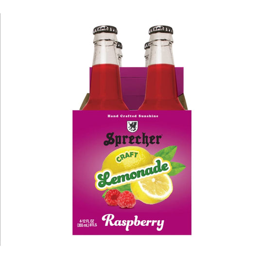 SPRECHER: Lemonade Raspberry 4Pk 48 FO (Pack of 6) - Grocery > Beverages > Sodas - SPRECHER