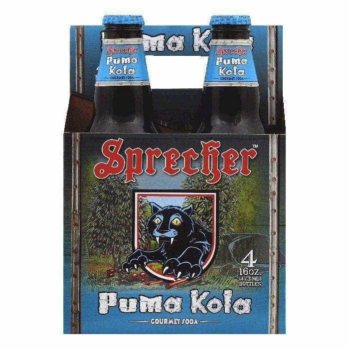 SPRECHER SPRECHER Soda Puma Kola 4Pk, 64 fo
