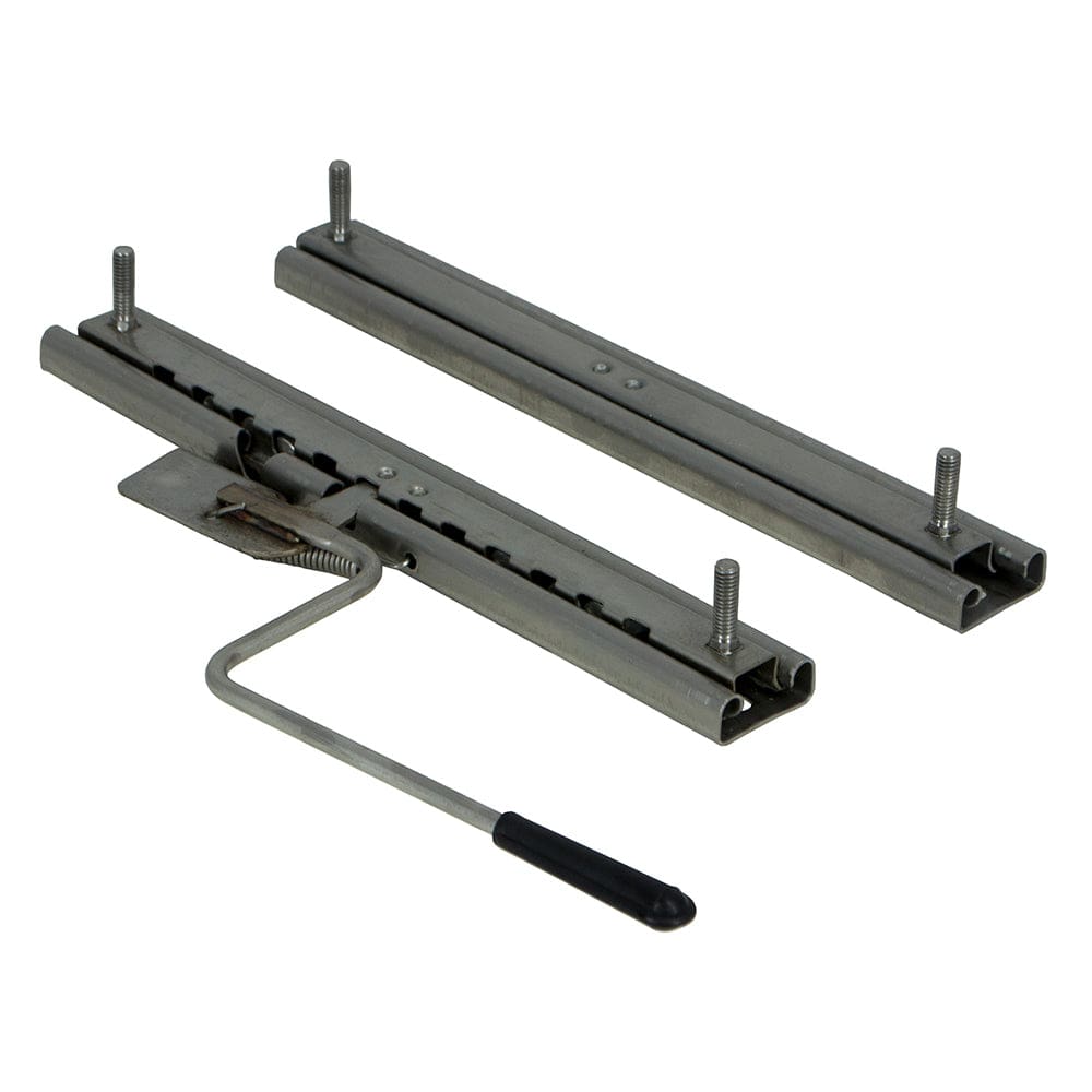 Springfield 2-Piece Chair Slide Rails - Bent Handle - Boat Outfitting | Seating - Springfield Marine
