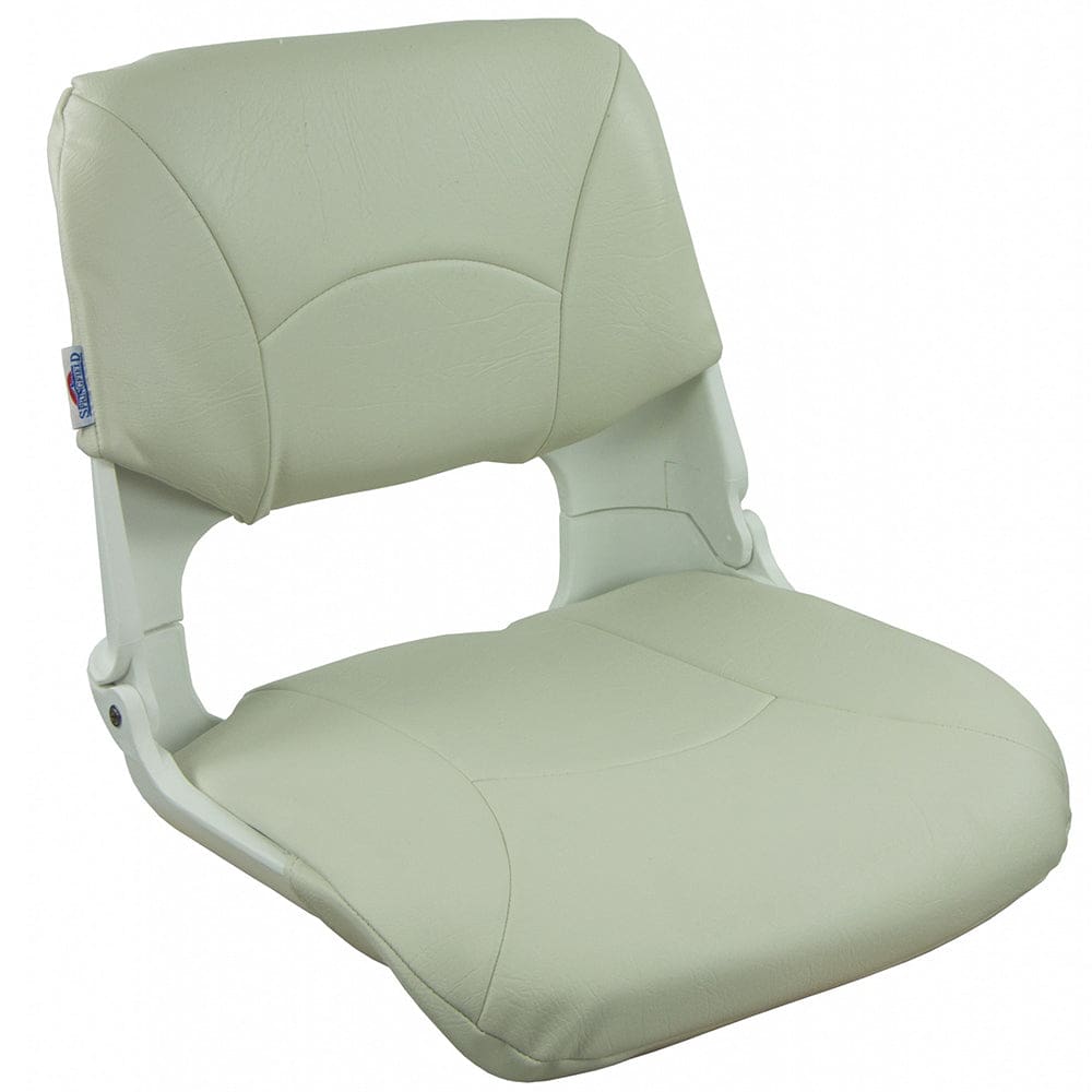Springfield Skipper Standard Seat Fold Down - White/ White - Boat Outfitting | Seating - Springfield Marine