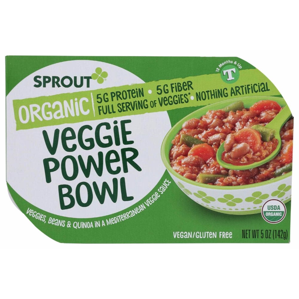 SPROUT SPROUT Meal Bowl Toddler Veggie, 5 oz