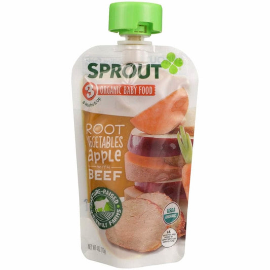 SPROUT SPROUT Root Vegetables Appl Beef, 4 oz