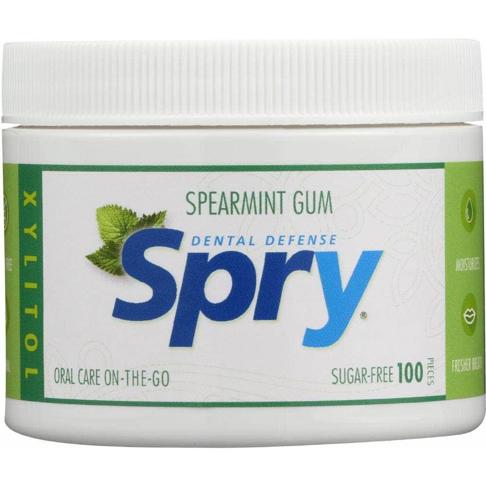 Spry Spry Chewing Gum Spearmint 100 Pieces, 108 Gm