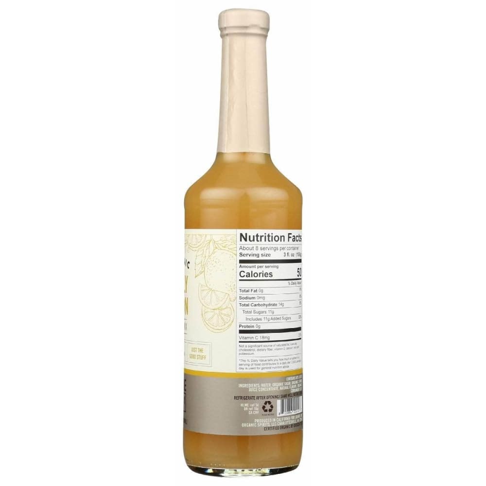 SQUARE ONE ORGANIC SPIRITS Square One Organic Spirits Lively Lemon Mixer, 750 Ml