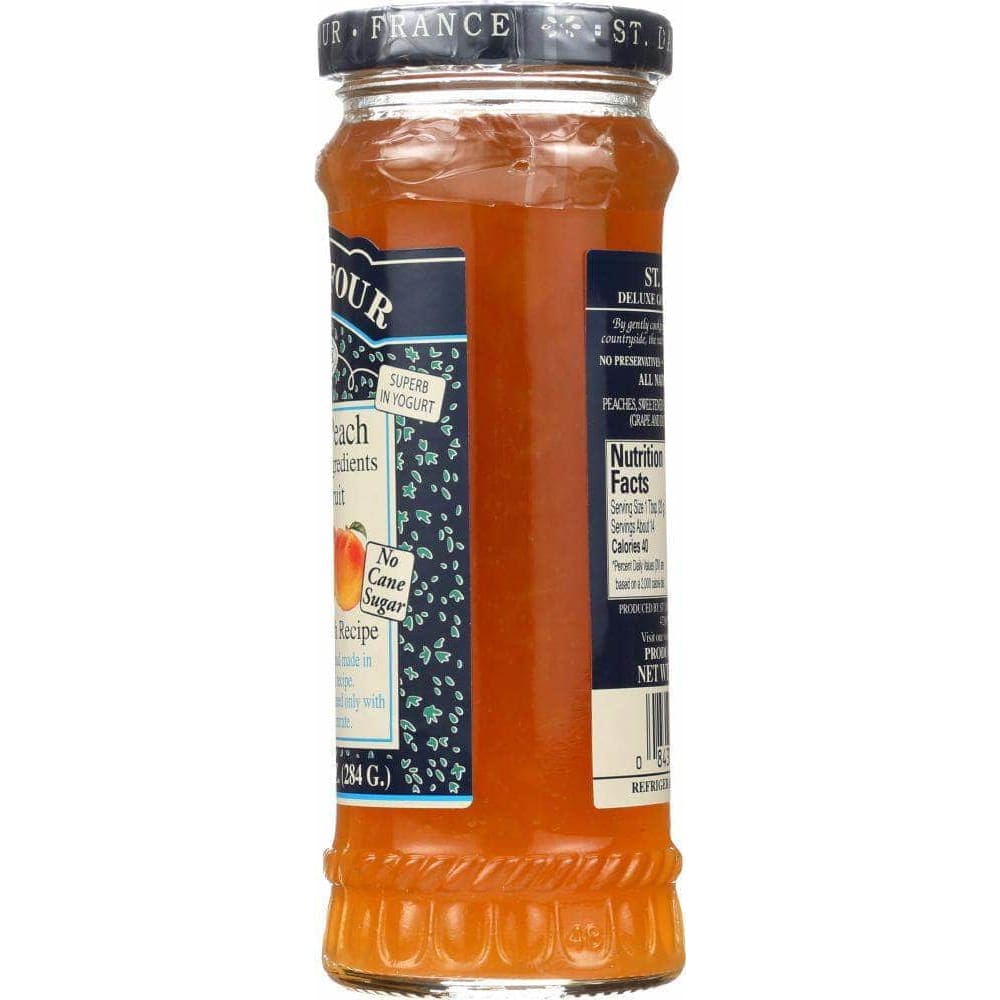 St Dalfour St Dalfour All Natural Fruit Spread Golden Peach, 10 oz