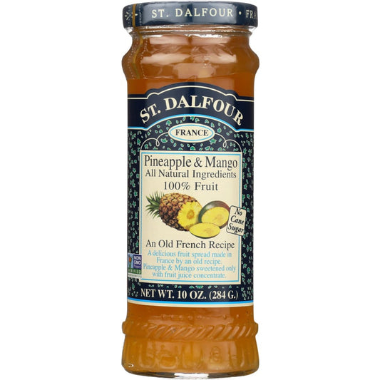 ST DALFOUR: Conserve Apple and Mango 10 oz (Pack of 5) - Grocery > Natural Snacks > Snacks - ST DALFOUR