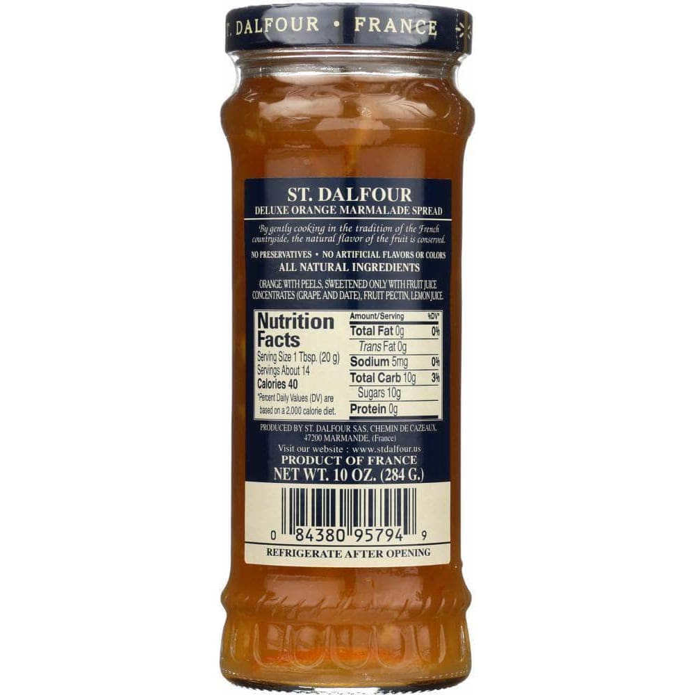St Dalfour St Dalfour Orange Marmalade, 10 oz