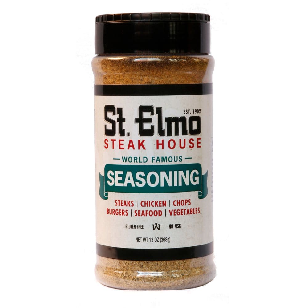 St. Elmo Steak House Seasoning (13 oz.) (Pack of 2) - Baking - St.
