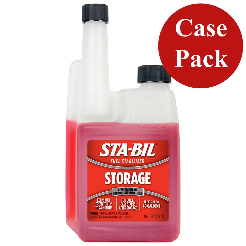 STA-BIL Fuel Stabilizer - 16oz *Case of 12* - Automotive/RV | Cleaning,Boat Outfitting | Cleaning - STA-BIL