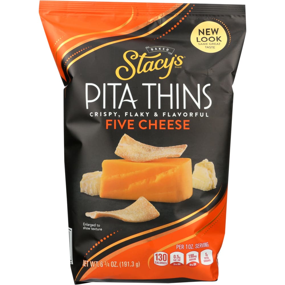 STACYS: 5 Cheese Pita Thins 6.75 oz (Pack of 5) - MONTHLY SPECIALS > Beverages > Coffee Tea & Hot Cocoa - STACYS