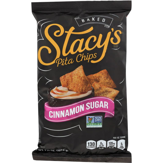 STACYS PITA CHIP: Cinnamon Sugar Pita Chips 7.33 oz (Pack of 5) - MONTHLY SPECIALS > Snacks > Chips > Pita & Bagel Chips - STACYS PITA CHIP