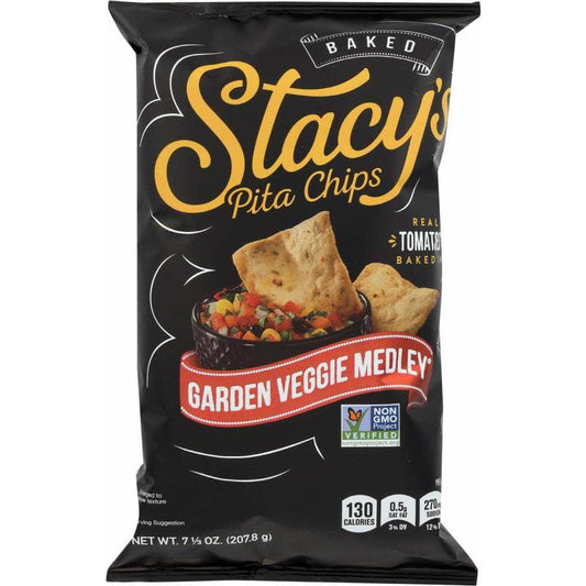 STACYS BRAND Stacy'S Pita Chip Garden Veggie Medley Pita Chip, 7.33 Oz