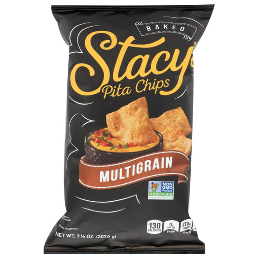STACYS PITA CHIPS: Multigrain Pita Chips 7.33 oz (Pack of 5) - MONTHLY SPECIALS > Snacks > Chips > Pita & Bagel Chips - STACYS PITA CHIPS