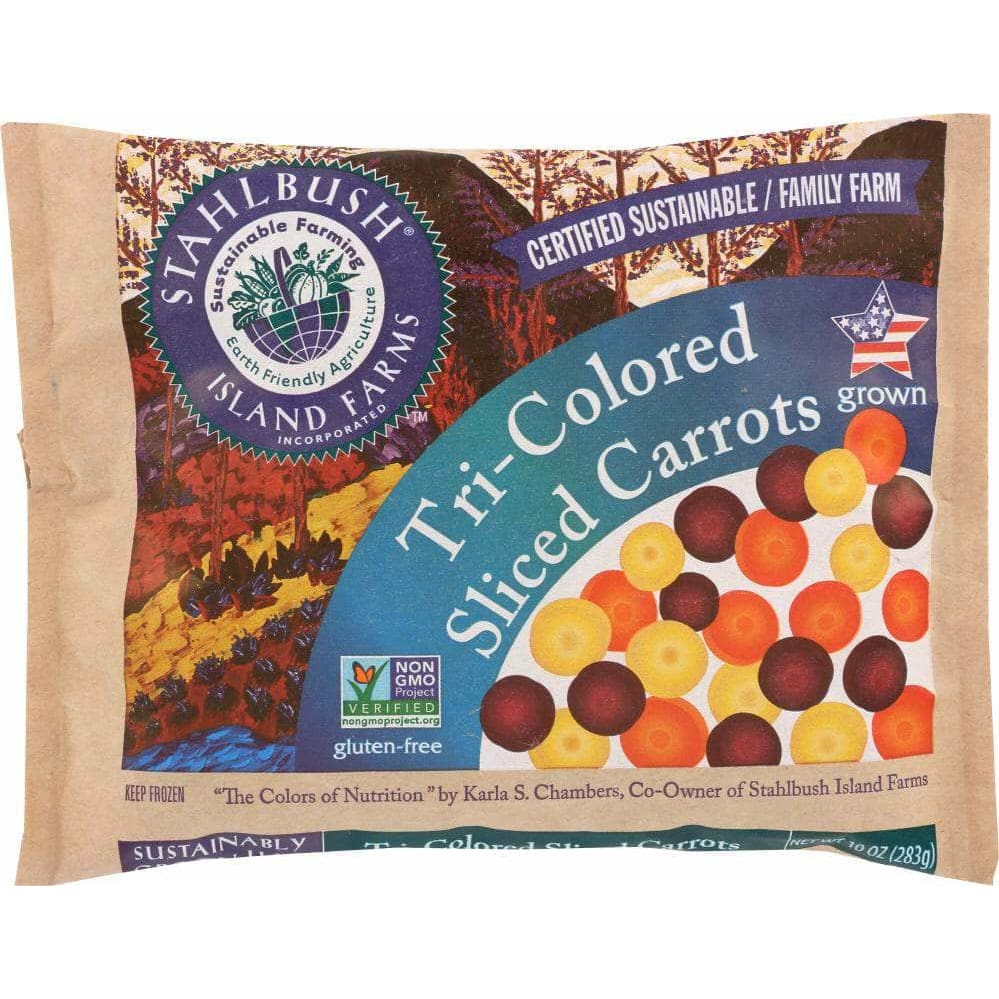 Stahlbush Island Farms Stahlbush Island Farms Tri Colored Sliced Carrots, 10 oz