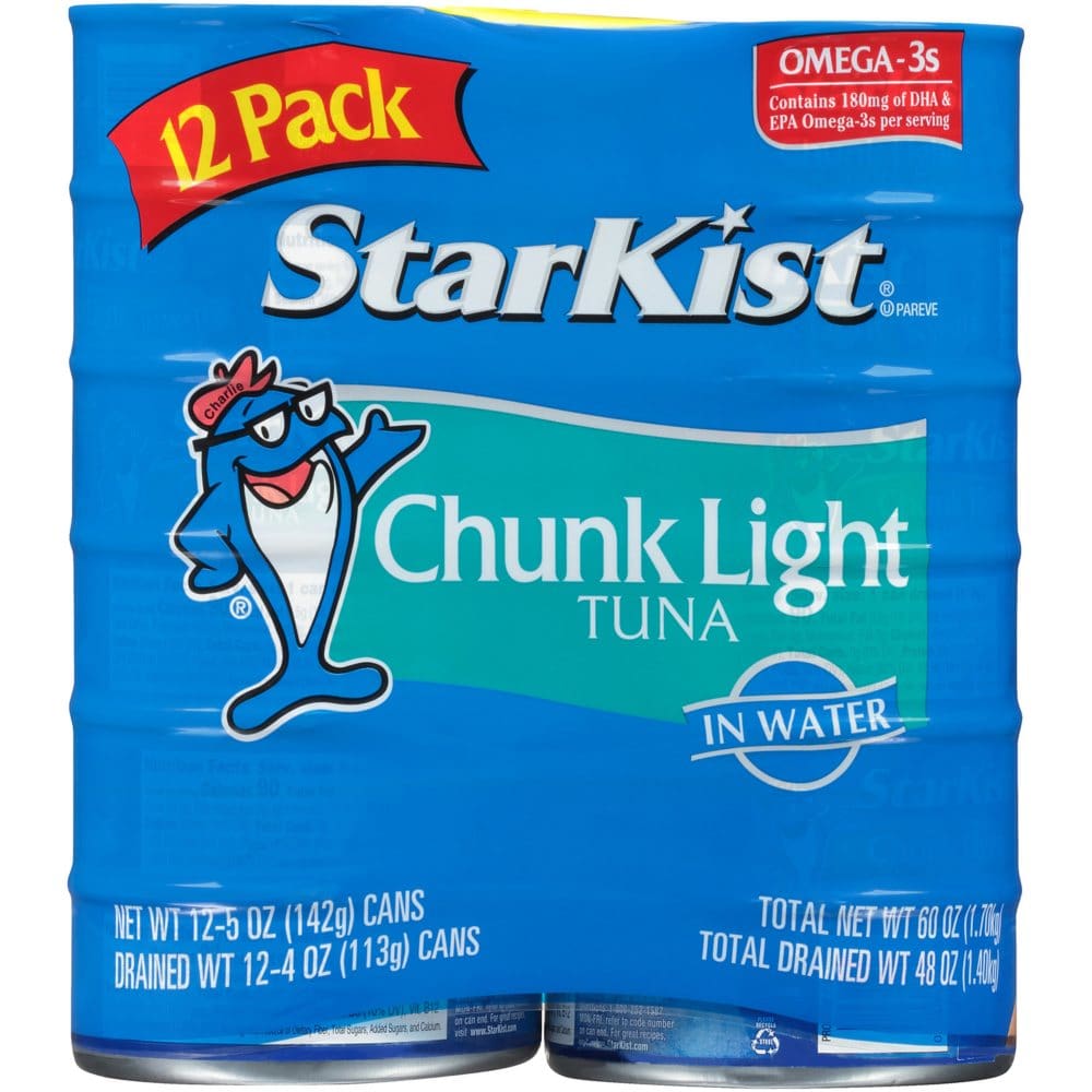 StarKist Chunk Light Tuna in Water (5 oz. 12 pk.) (Pack of 2) - Canned Foods & Goods - StarKist