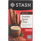 Stash Stash Tea Black Tea Double Spice Chai 18 tea bags, 1.1 oz