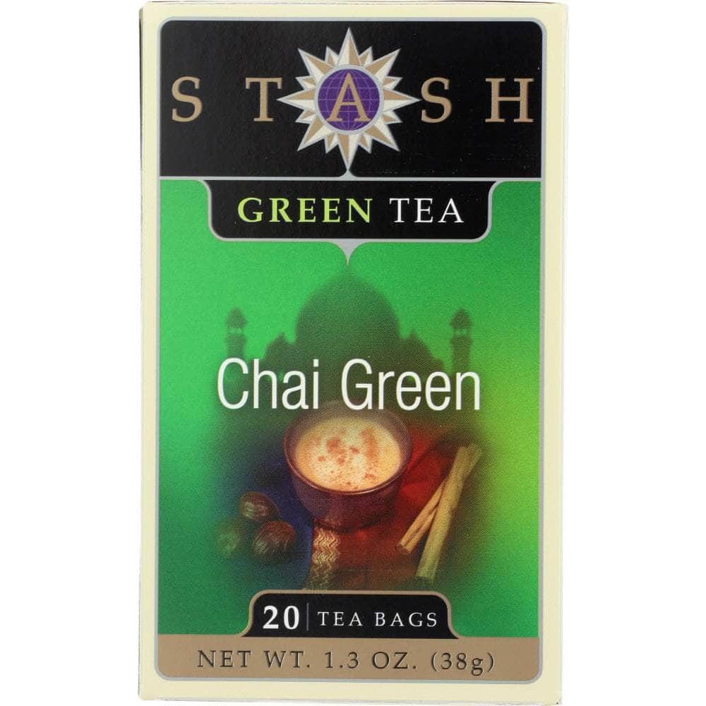 Stash Stash Tea Chai Green Tea 20 Tea Bags, 1.3 oz