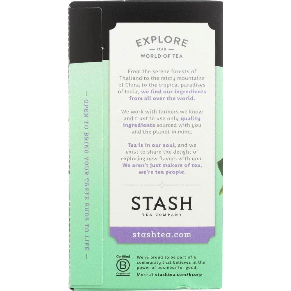 Stash Stash Tea Fusion Green & White Tea 18 Tea Bags, 1 oz