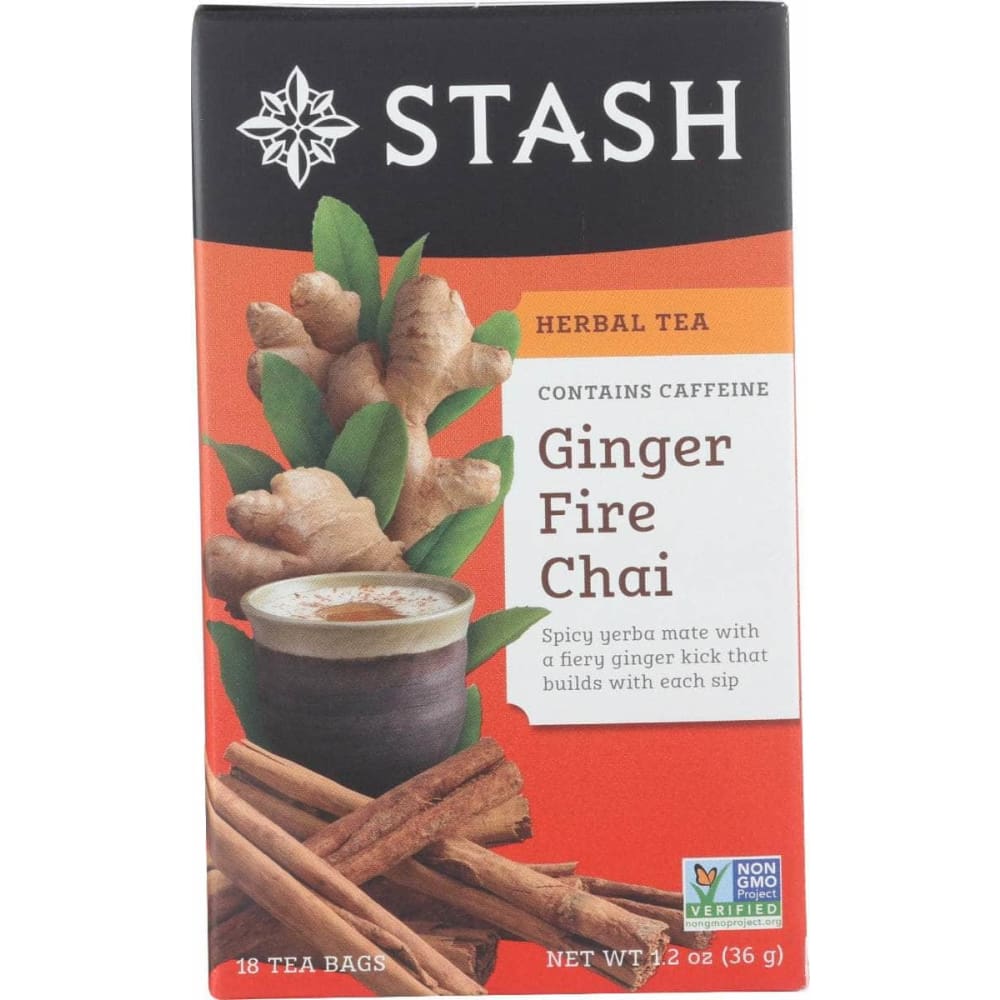 STASH TEA STASH TEA Tea Ginger Fire Chai, 18 bg