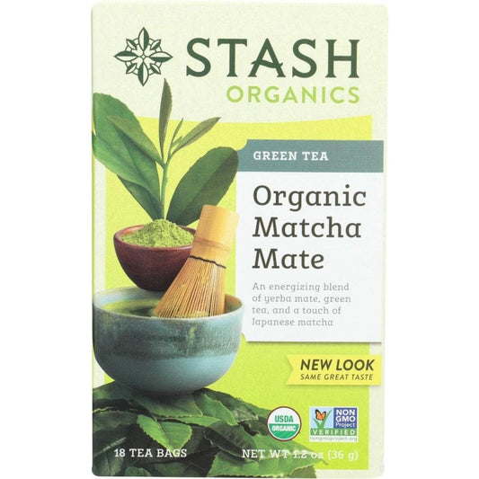 STASH TEA STASH TEA Tea Org Mtcha Mte, 18 bg