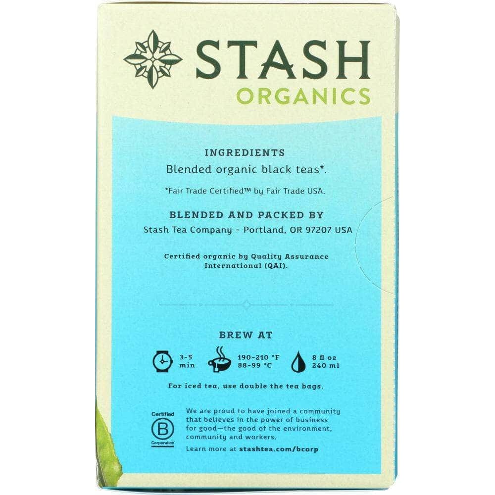 Stash Stash Tea Organic Breakfast Blend Tea, 18 bg