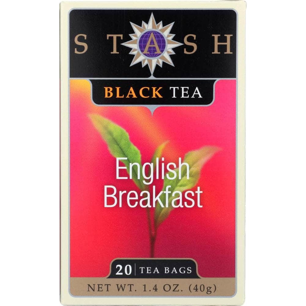Stash Stash Tea Premium Black Tea English Breakfast 20 Tea Bags, 1.4 oz