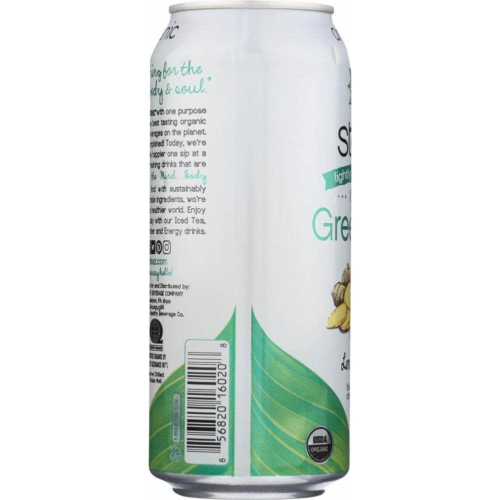 Steaz Steaz Tea Iced Lemon Ginger, 16 oz