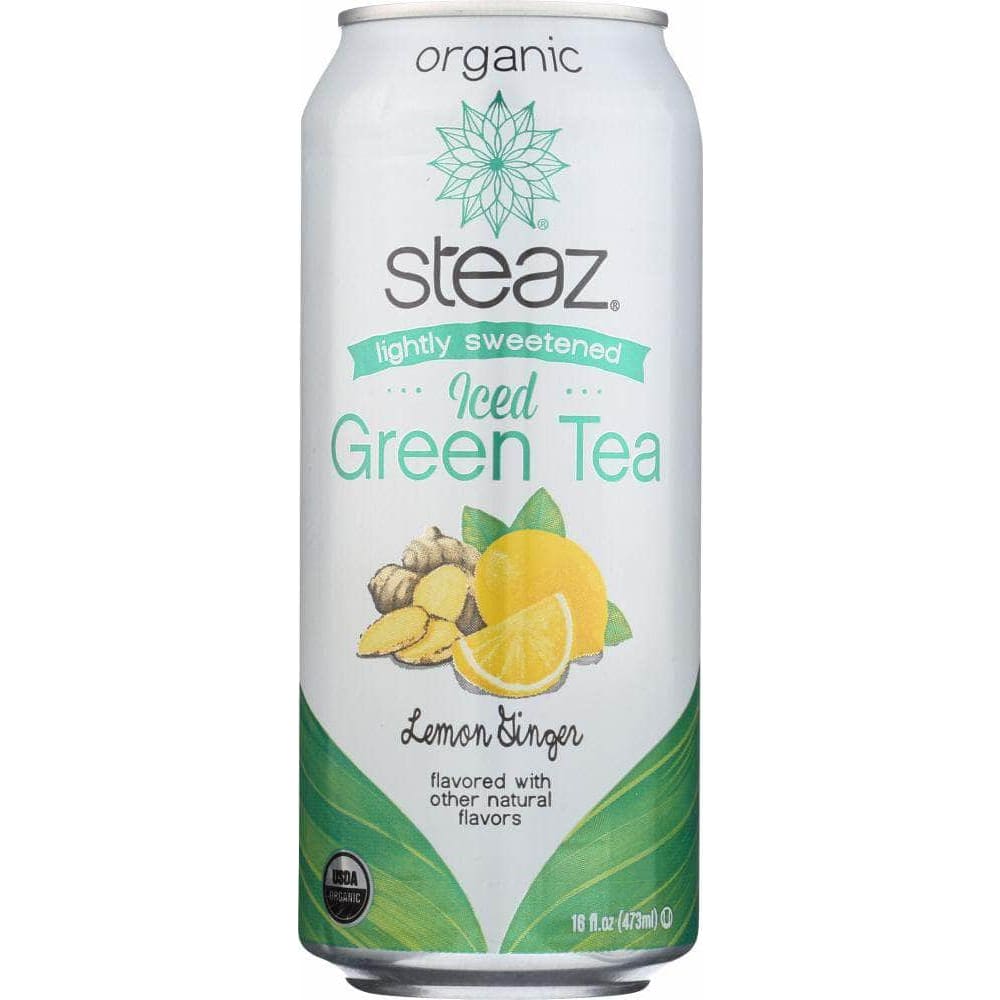Steaz Steaz Tea Iced Lemon Ginger, 16 oz