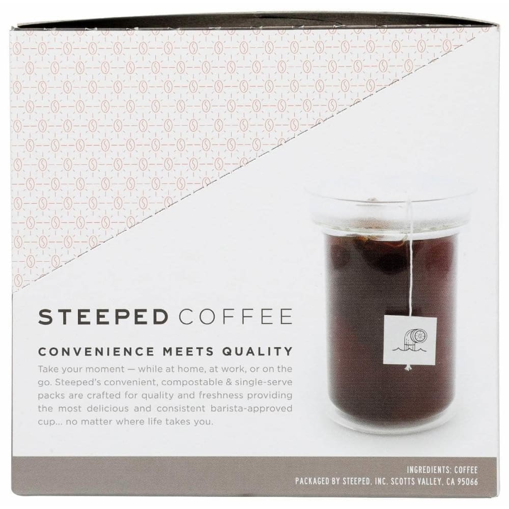 STEEPED COFFEE Steeped Coffee Coffee Eventide Decaf, 8 Bg