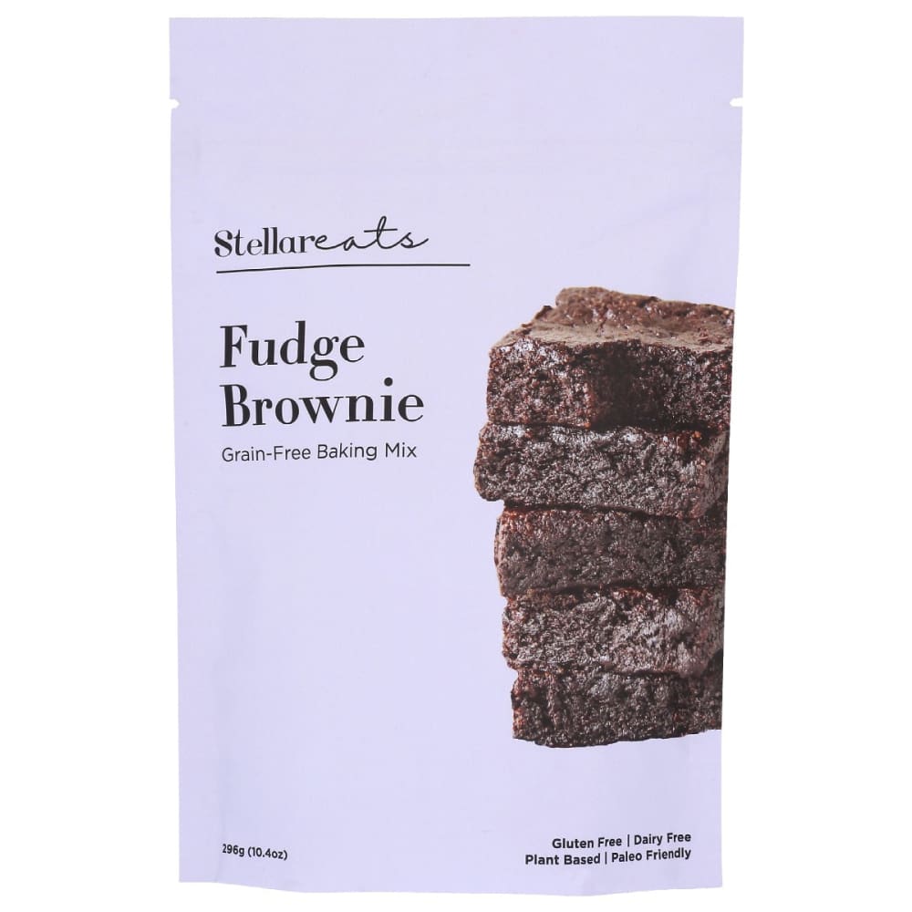 STELLAR EATS: Fudge Brownie Baking Mix 296 gm (Pack of 2) - Cooking & Baking > Baking Ingredients - STELLAR EATS