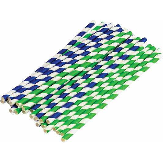 Stem Basics Paper Straws 50 Ct (Pack of 12) - Art Straws - Teacher Created Resources