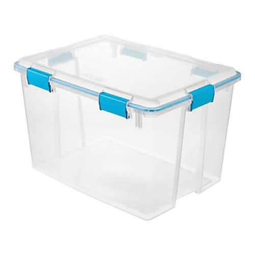 Sterilite 80 Quart Gasket Box - Clear - Home/Home/Storage & Organization/Storage Containers/ - Sterilite