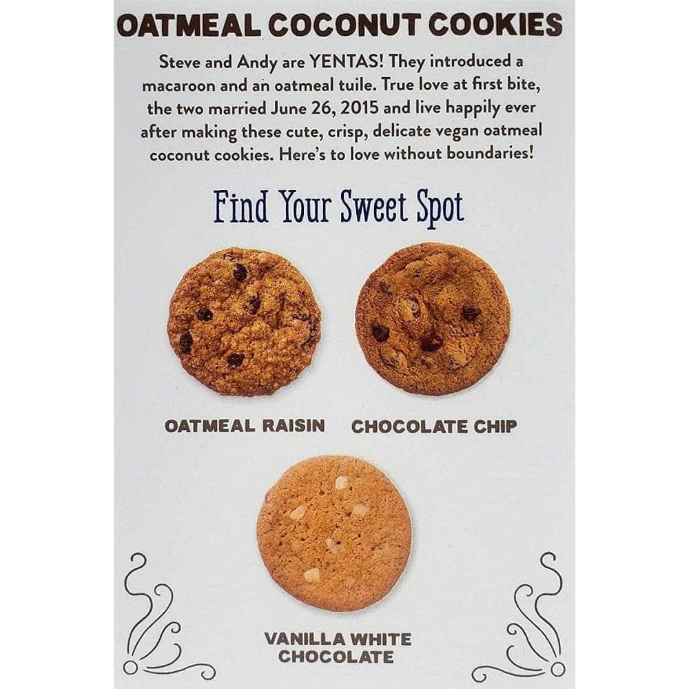 STEVE & ANDYS ORGANICS Steve & Andy'S Organics Coconut Oatmeal Cookies, 6.3 Oz