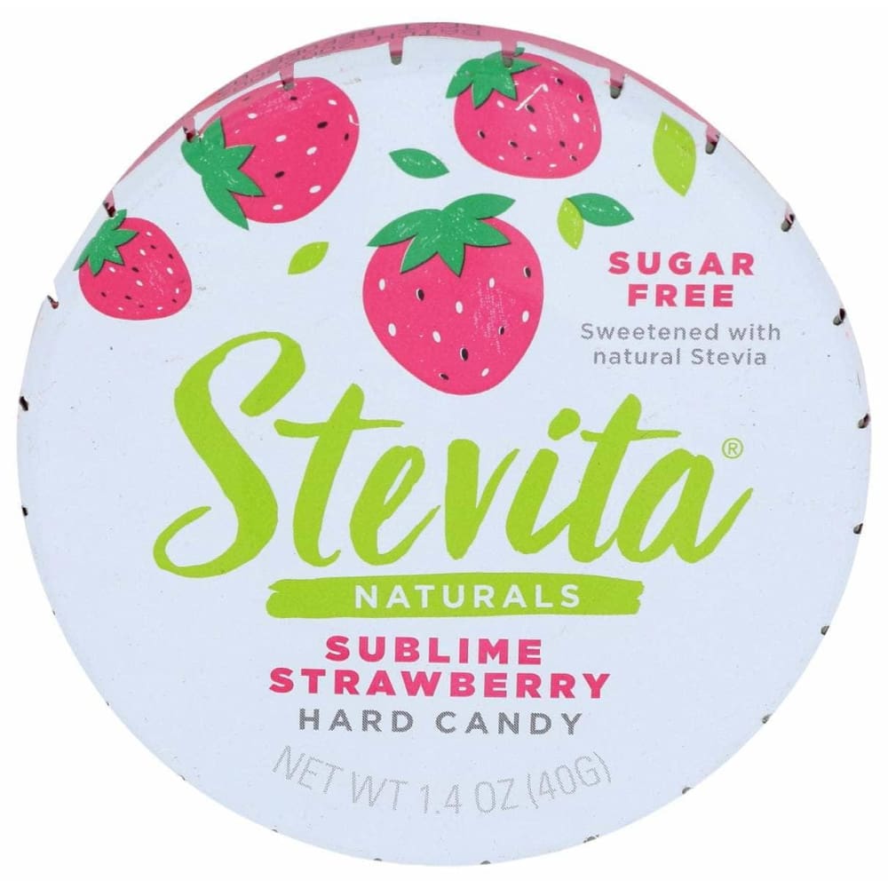 STEVITA Grocery > Chocolate, Desserts and Sweets > Candy STEVITA: Sublime Strawberry Hard Candy Sugar Free, 1.4 oz