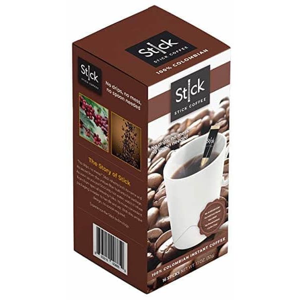 STICK BEVERAGES Grocery > Beverages > Coffee, Tea & Hot Cocoa STICK BEVERAGES: Colombian Instant Coffee, 16 pc